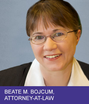 attorney-at-law Beate Bojcum