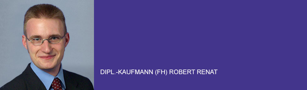 Dipl. Kaufmann (FH) Robert Renat